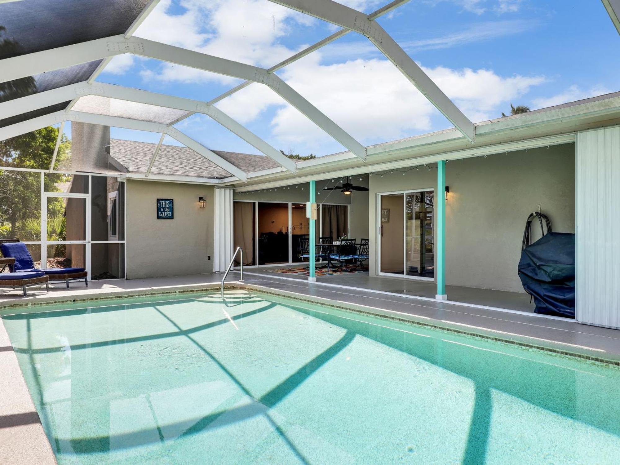 Villa 5 Beds 3 Bdr 2 Bath Heated Pool, Grill, Patio à Marco Island Extérieur photo